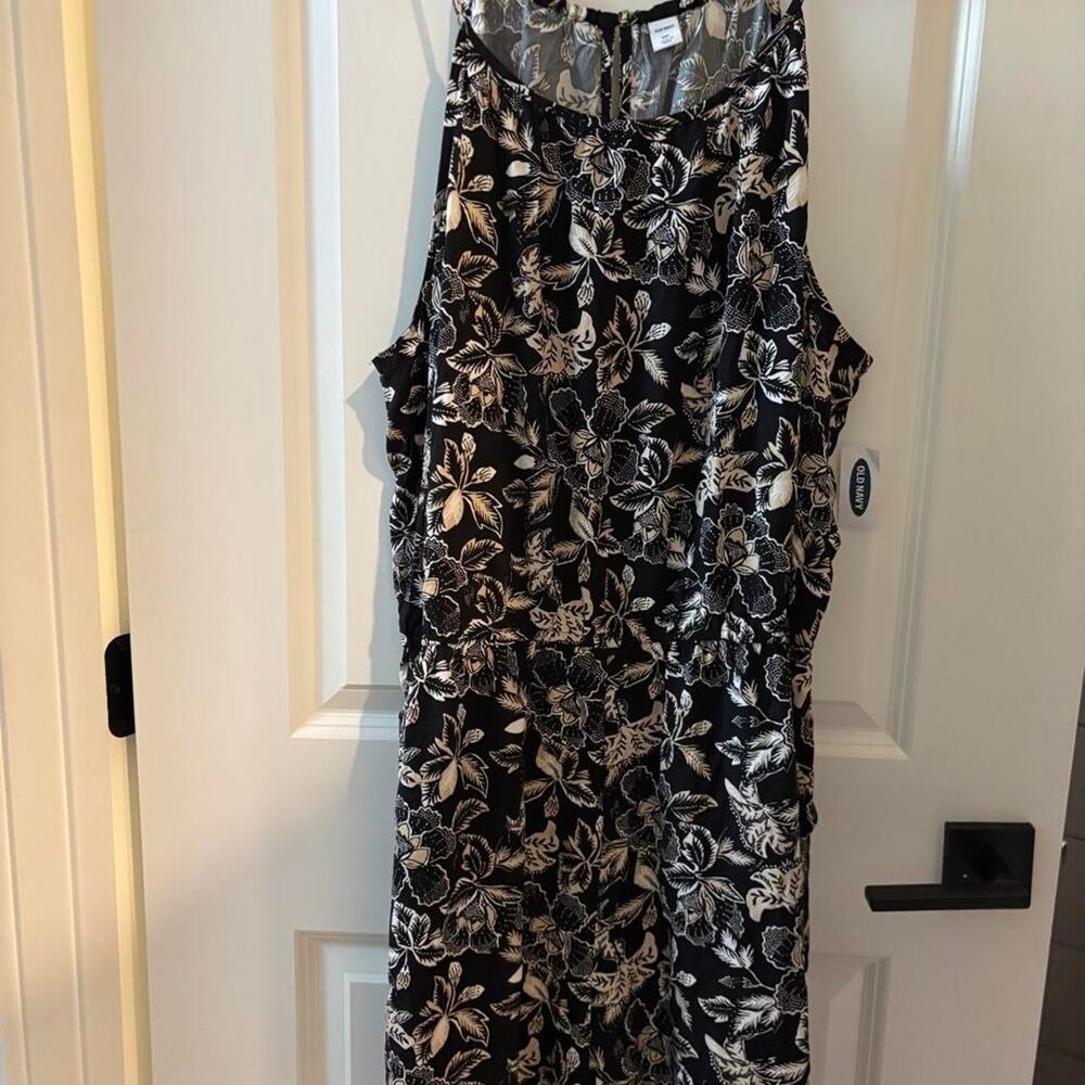 Old-navy Women's Black and Navy Dress